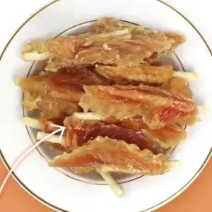 고품질 애완견 간식 닭갈비 맛 껌 1kg 저지방 영양 육포 (WFK7CUK)