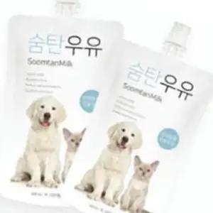 고품질 반려견 영양 간식 강아지 우유 180ml 애완견 전용 보충 음료 (WFK7AI3)