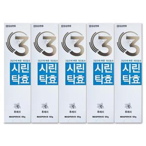 엘지 페리오 시린이 치약 시린탁효 후레쉬 120g X 5개