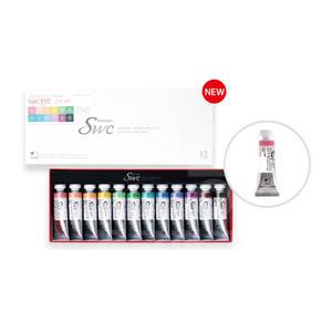 신한화구 SWC 수채화물감 TINT(틴트) 12색 15ml