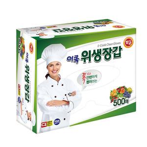 이쿡 일회용 위생장갑 500매x3팩