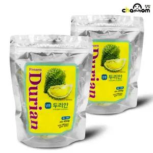 [신정푸드] 껍질 손질된 열대과일 고당도 냉동 두리안 450g x 2개