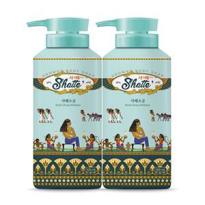 무궁화 샤워때비누 사해소금 500ml 2개 /바디워시 바디클렌저
