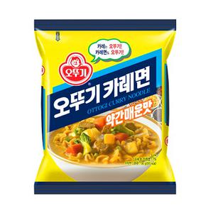 오뚜기 카레면 약간매운맛 130g 1개