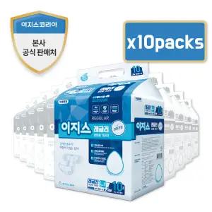 이지스 레귤러 대형(L) 와이드매직벨트 겉기저귀 10매x10팩(100매)