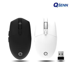 큐센 QSENN M1000 무선 마우스 (화이트)