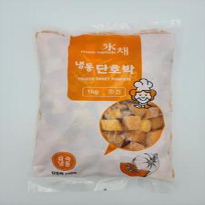 냉동 단호박_죽용(탈피,절단) 1KG