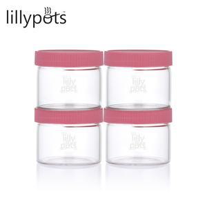 유리 이유식용기 160ml 4P/유리이유식용기/초기이유식준비물/이유식식기/이