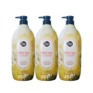 샤워메이트 블루밍 바디워시 프리지아 앤 자스민 900g x3개