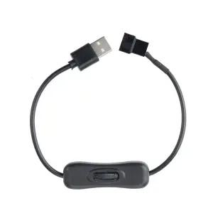 IH463 Coms 스위치형 쿨러 케이블 USB 전원 2핀