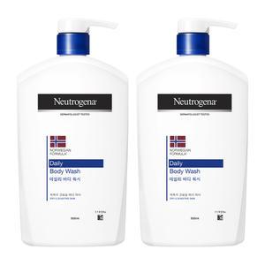 뉴트로지나 데일리 바디 워시, 950ml, 2개 + 증정(아크네폼, 10g, 2개)