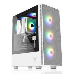 :3RSYS R260 미들타워 컴퓨터 PC 케이스 (화이트)
