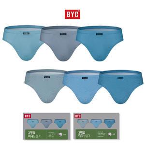 BYC 미디남삼각팬티 3매입 1086 1071