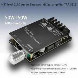 ZK-502C 블루투스 디지털 오디오 앰프 보드, TPA3116, 50W x 2 스테레오, 채널 파워, HIFI 모듈