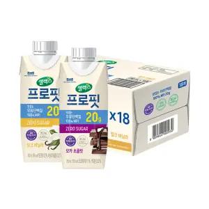 프로핏 음료 TBA 초콜릿 9입 + 바닐라 9입 250ml [18입]