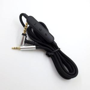 AKG Y50 Y40 헤드폰용 보스 QC25 피크 2교체 오디오 잭 2.5MM 케이블 범용 코드 헤드셋 와이어 커넥터