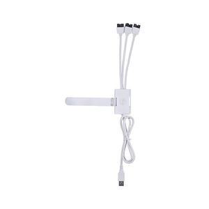 리안리 PW-U2TPA USB 2.0 to 3 HUB (화이트)