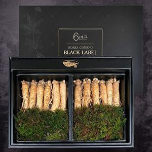 [이푸른] 풍기인삼 6년근 수삼 블랙라벨 800g(10-13뿌리)