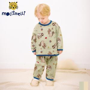 [몰리멜리] 뉴숲속친구들실내상하복