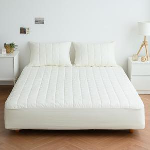 알러지케어 워싱 누빔 침대 매트리스 커버 퀸 Q 150x200cm 진드기 집먼지 차단