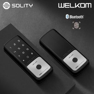 [무료설치] 지문인식 샷시문용 WA-35B 블루투스(옵션) 실시간알림 게스트키발급 0초바로잠김 IoT 가마찌 터닝 세이프도어 샤시문 패션문 도어록 번호키 현관문 디지털도어락