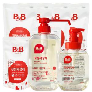 비앤비 젖병세정제 용기 2개/거품형/BnB/젖병세제/600ml 500ml 400ml 450ml