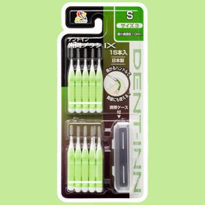 일본 덴트인 치간칫솔 IX 1.0mm(s) 15p 4종류 DENT INN 프리미엄 고급 치간칫솔