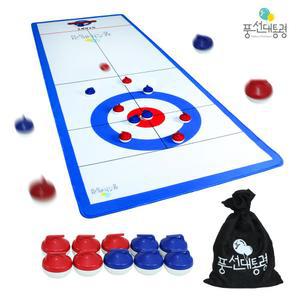 풍선대통령 리얼 미니 컬링 게임 1.2M 스포츠 놀이 컬링게임 컬링놀이 미니컬링 미니컬링게임