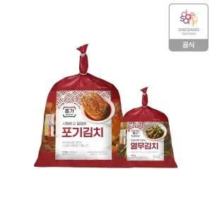 [종가집][본사직영]종가 포기김치 4kg +열무김치 900g