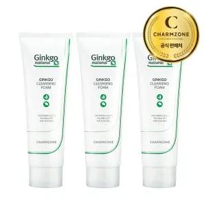 참존 징코 내츄럴 저자극 클렌징 폼 180ml 3개