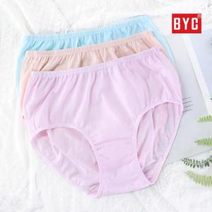 [BYC]여성 순면 100% 맥시 팬티세트 삶는팬티 수면 속옷 빅사이즈