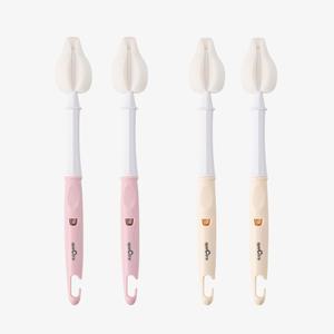 스펙트라 롱타입 젖꼭지솔 (2개입) 25cm /고급 스펀지/고리형홀더
