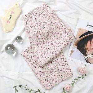 [메이플라워]핑크코스모스 순면 여성 잠옷 파자마 바지