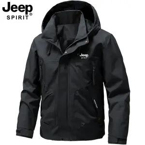 JEEP 지프 봄 여름 스판 자켓 등산패션 윈드브레이커 바람막이 캠핑 집업 후드 점퍼