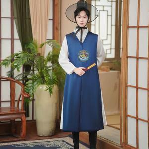 남자한복 두루마기 남성 개량 전통 의상 쾌자 도포 공연 저고리