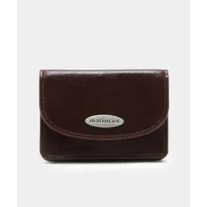 [국내매장] 마틴콕스 지갑 머니클립 MATINCOX Auris Card Wallet - Chocolate