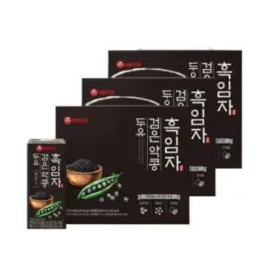 무료배송 흑임자 검은약콩 두유 190ml x20입 x3개 모음 특가