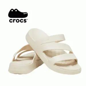 크록스 겟어웨이 스트래피 (스터코) 209587-160