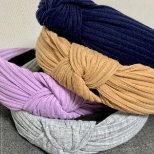 헤어밴드 골지머리띠 골지 데일리 니트 꼬임 꾸안꾸 여성 패션