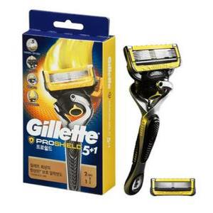 Gillette 질레트 프로쉴드 본품 5+1 (면도핸들1p+면도날2p)