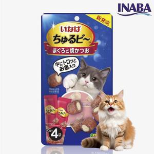 이나바 챠오 츄르비 참치 구운가다랑어 4p (QSC-271)