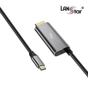 고품질 USB Type C to HDMI 미러링 케이블 충전 4K 60Hz (WFGTTMT)