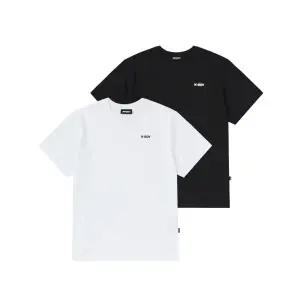 [롯데백화점]널디 공용 스몰 로고 반팔 티셔츠 2PACK PNEF25ST06