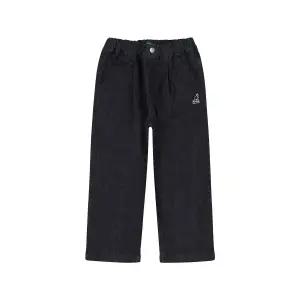 세미 배기핏 데님 팬츠 QC 0001 네이비 (AQCCDP00010NV)