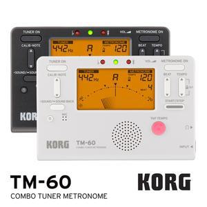 악기 튜닝기 튜너 조율기 KORG TM60 TM60C 메트로놈 윈드/기타/우쿨렐레/색소폰/바이올린/플루트 범용 CM300 선택 가능