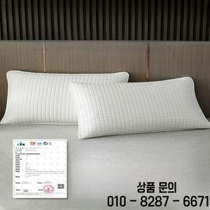 방수 코튼 베개 커버 쌍 필링 보호 절연 가정용 48x74cm 침구 액세서리