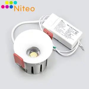 NITEO LED 삼색변환 나팔 COB 다운라이트 2인치 10w 방습 플리커프리 매입등 간접조명 간접등