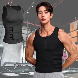 남녀공용 허리보호대 복부 2중밴드 보정조끼 헬스용품