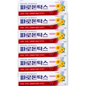 파로돈탁스 허브 프레쉬 치약 100g 6개