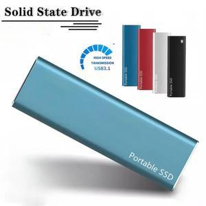 휴대용 외장형 하드 드라이브1TB 2TB 모바일 솔리드 스테이트 드라이브 USB3 0 노트북 노트북 Mac용 외장형 하드 디스크 ssd